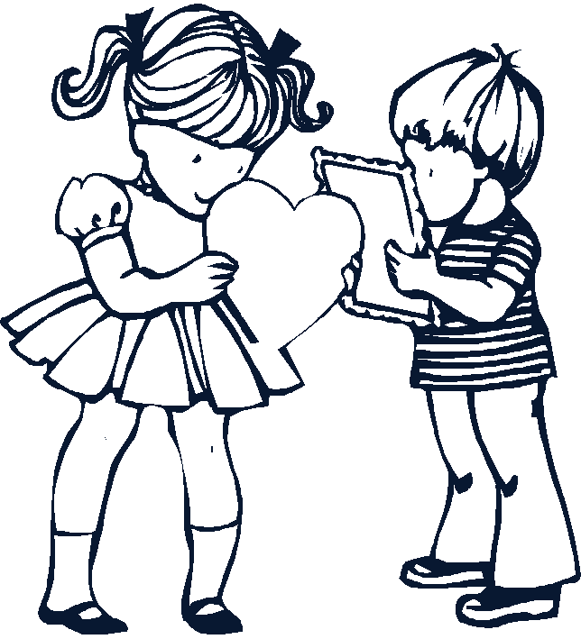 Childern coloring pages