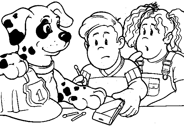 Childern coloring pages