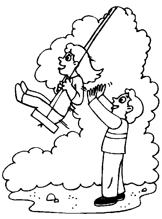 Childern coloring pages