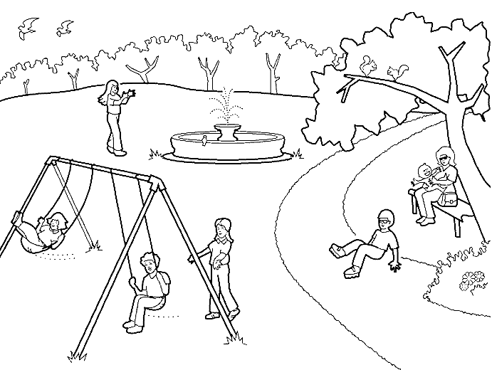 Childern coloring pages