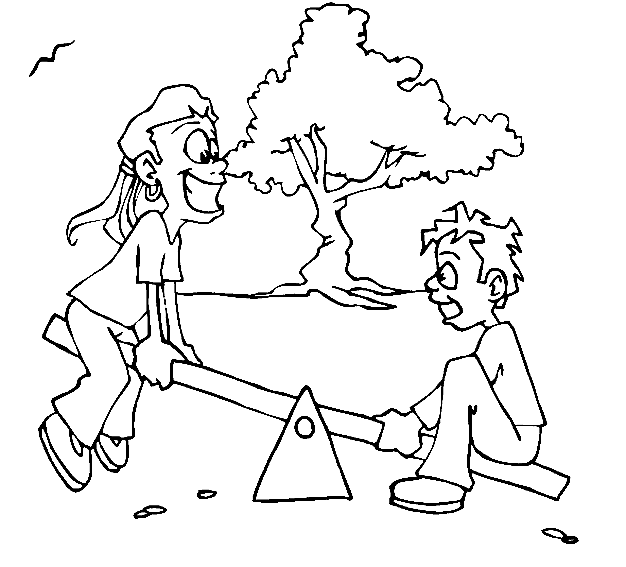 Childern coloring pages