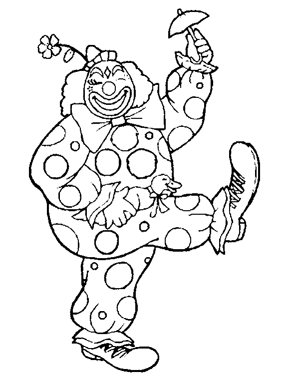 Circus coloring pages