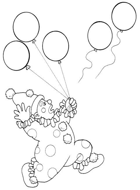 Circus coloring pages