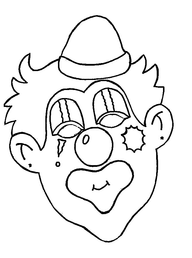 Clowns coloring pages