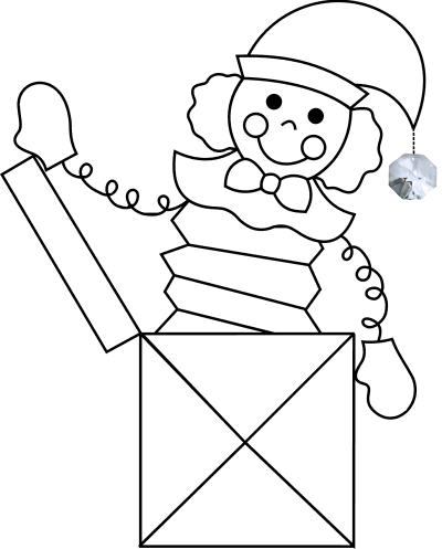 Clowns coloring pages