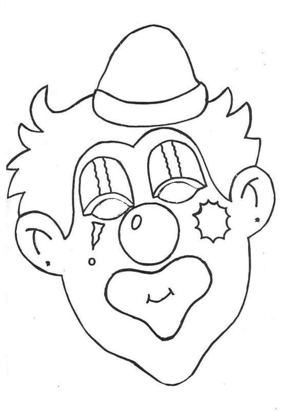 Clowns coloring pages