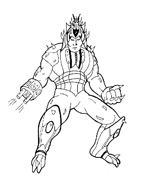 Combatant coloring pages