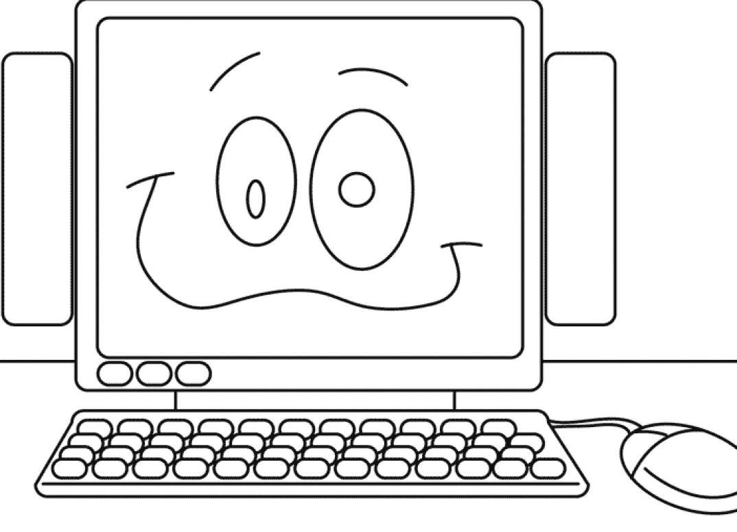 Computer coloring pages