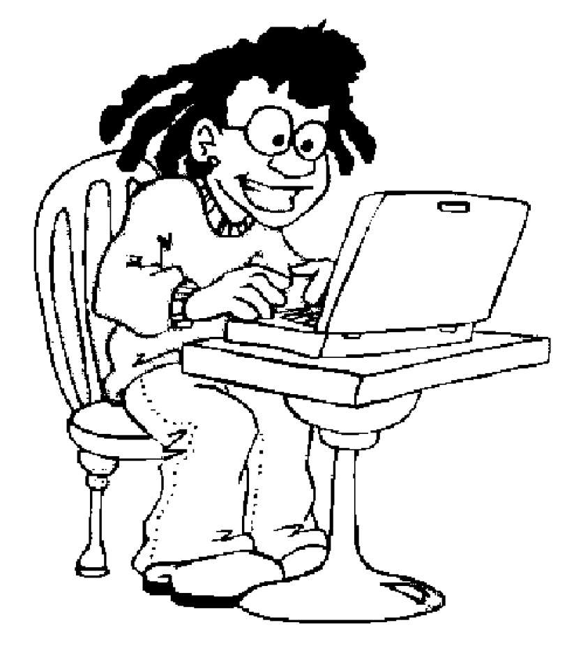 Computer coloring pages