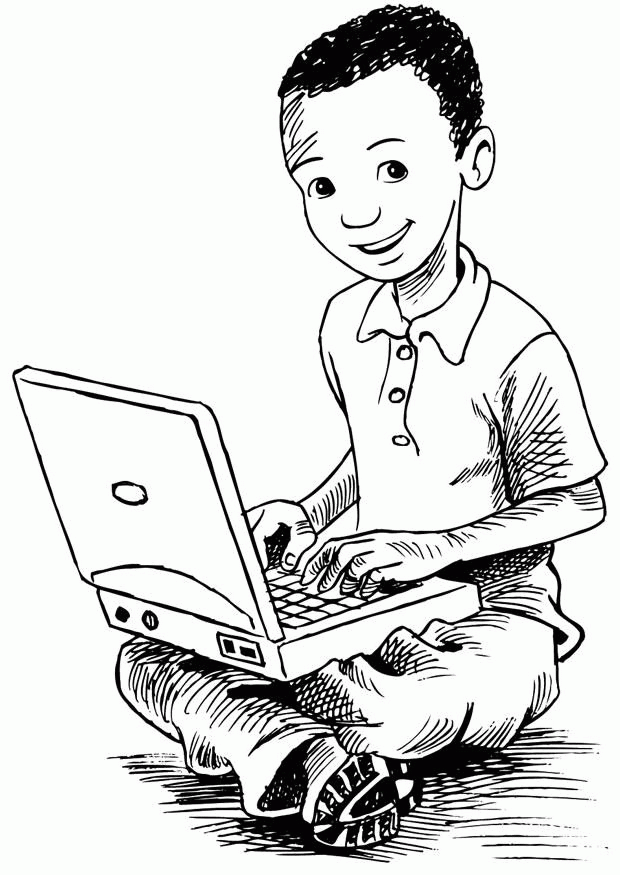 Computer coloring pages