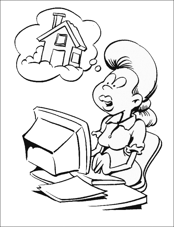 Computer coloring pages