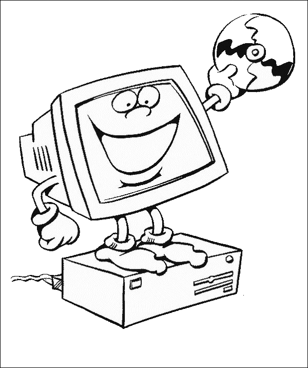 Computer coloring pages