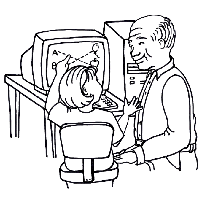 Computer coloring pages