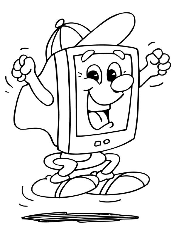 Computer coloring pages