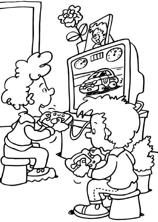 Computer coloring pages