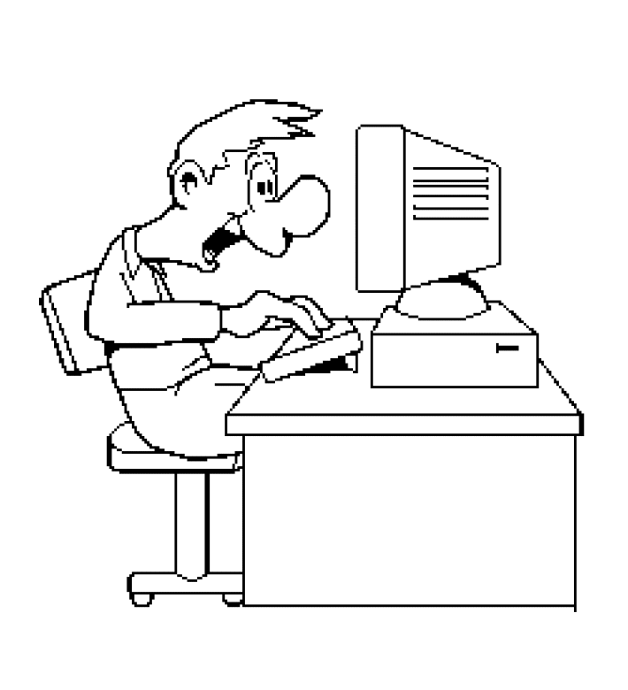 Computer coloring pages