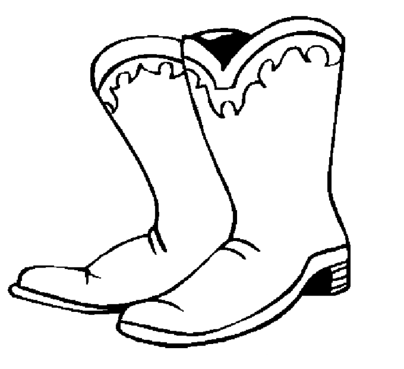 Cowboy coloring pages