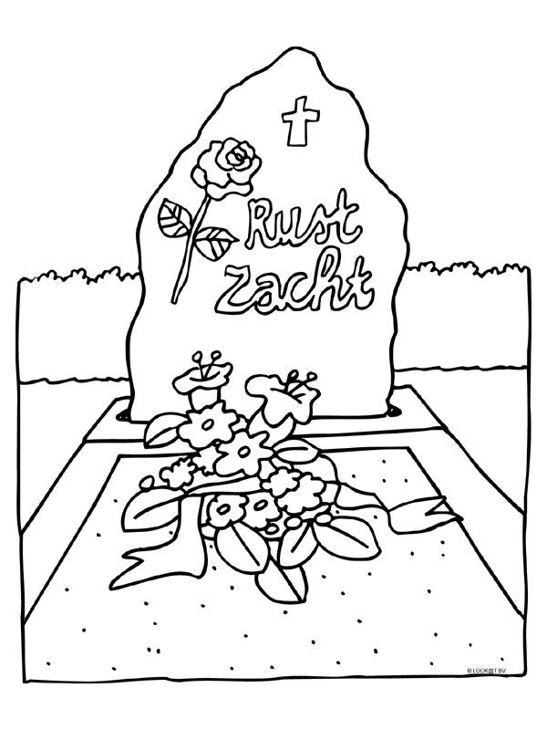 Deceased coloring pages