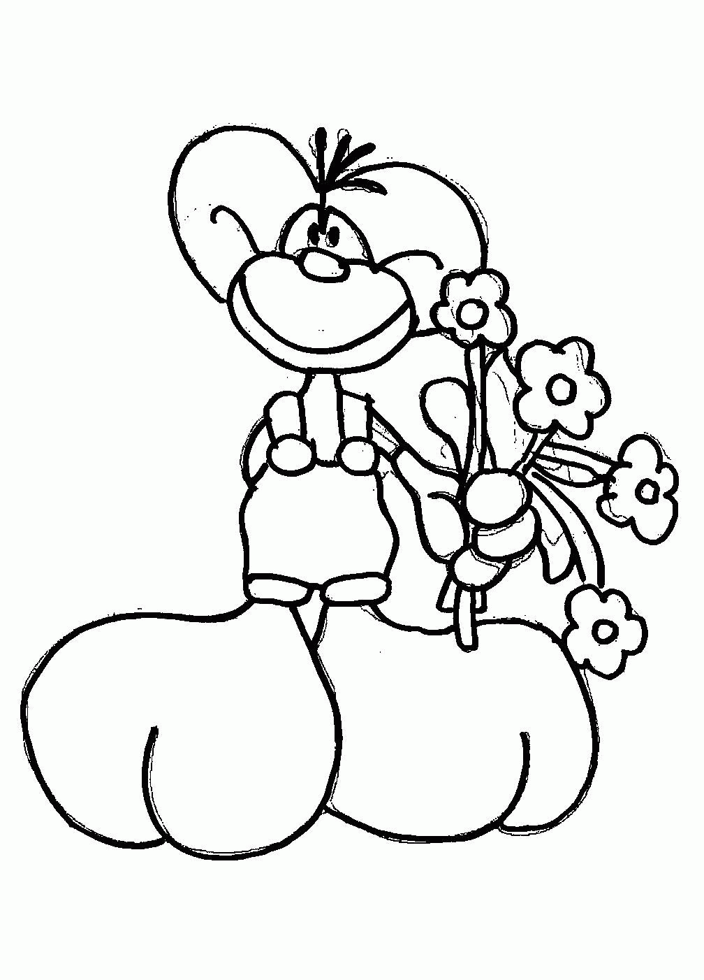 Diddl coloring pages