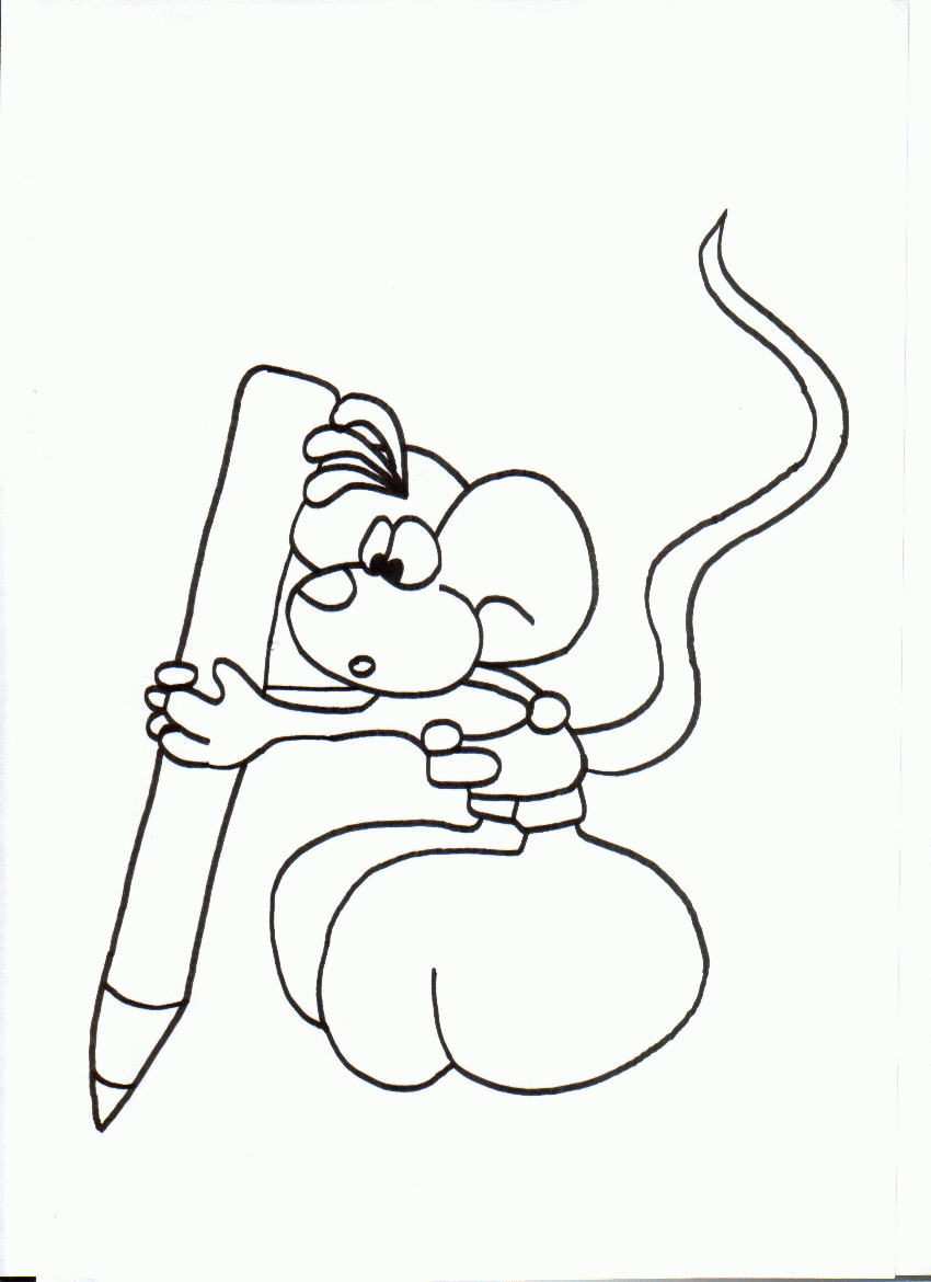 Diddl coloring pages