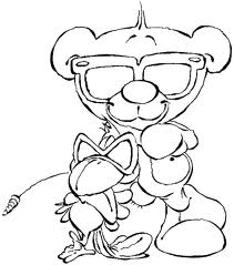 Diddl coloring pages