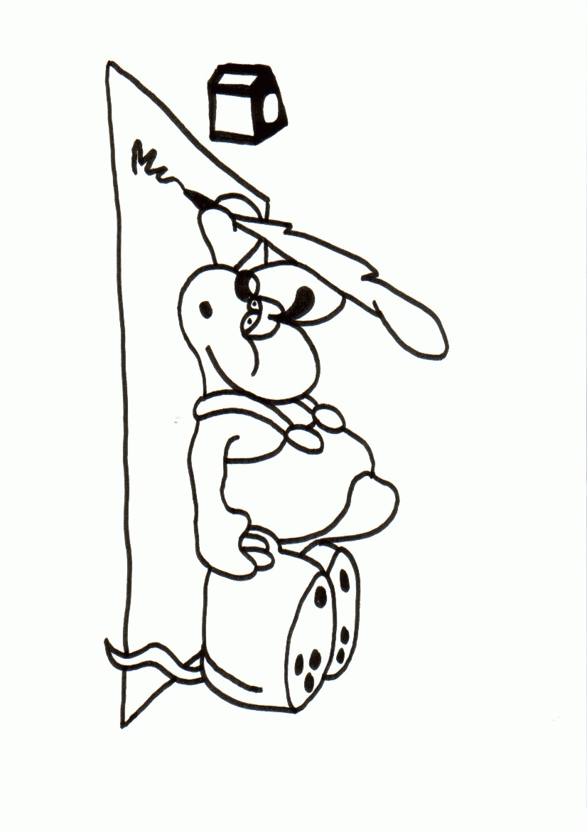 Diddl coloring pages