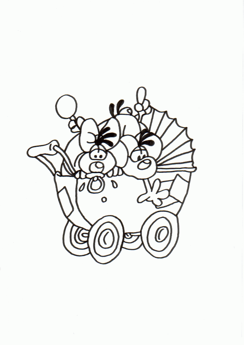 Diddl coloring pages