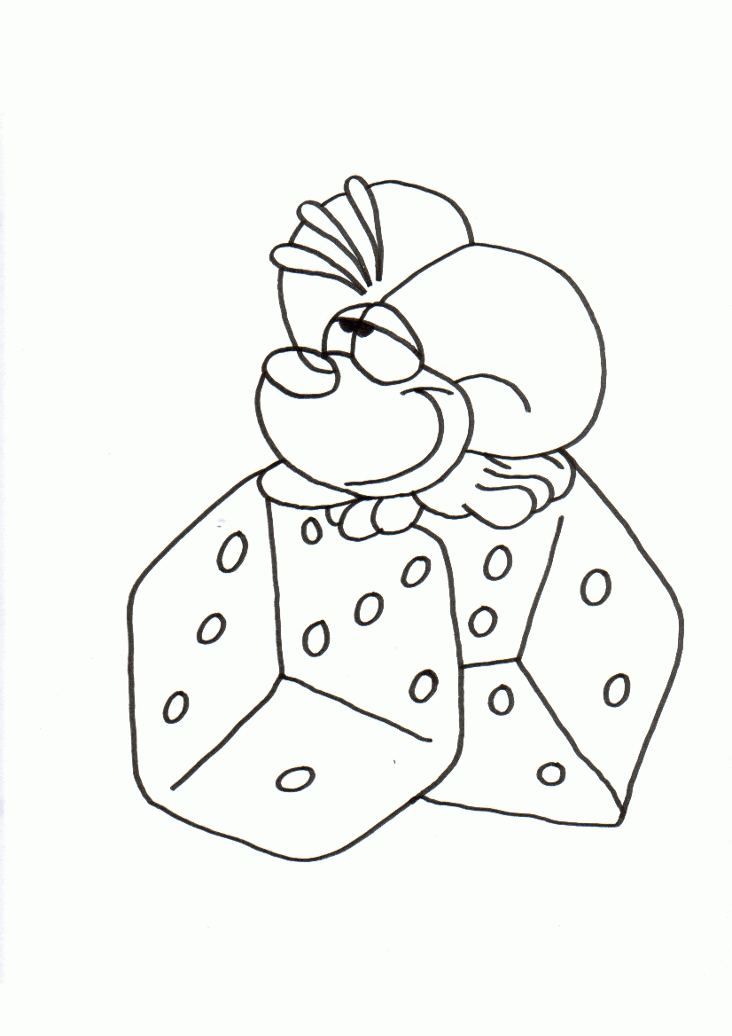 Diddl coloring pages