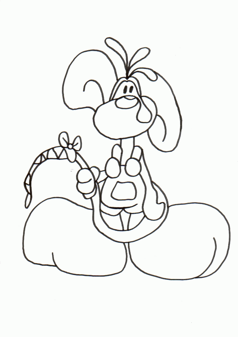 Diddl coloring pages