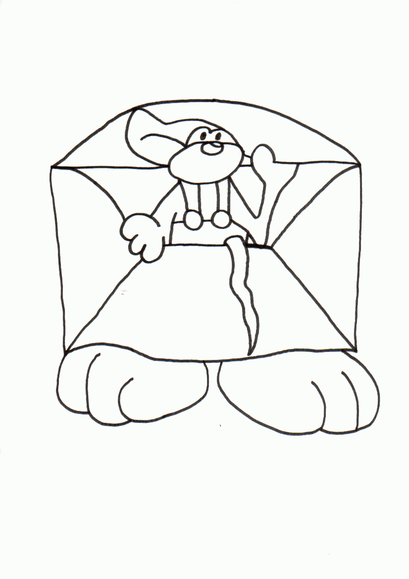 Diddl coloring pages