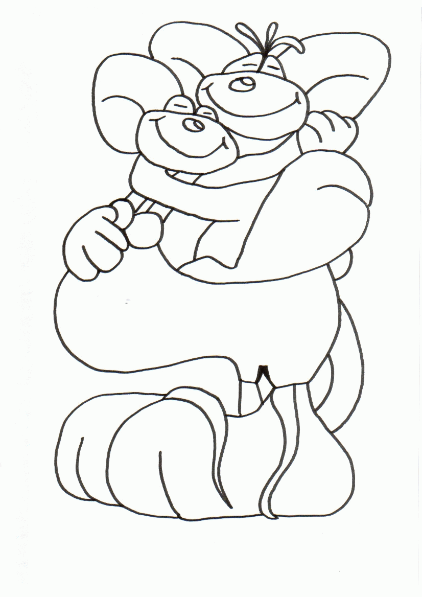 Diddl coloring pages