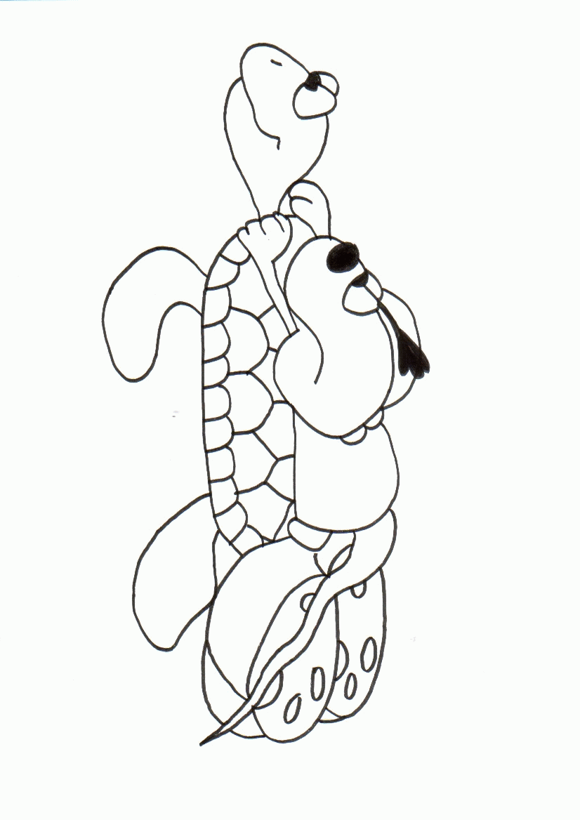 Diddl coloring pages