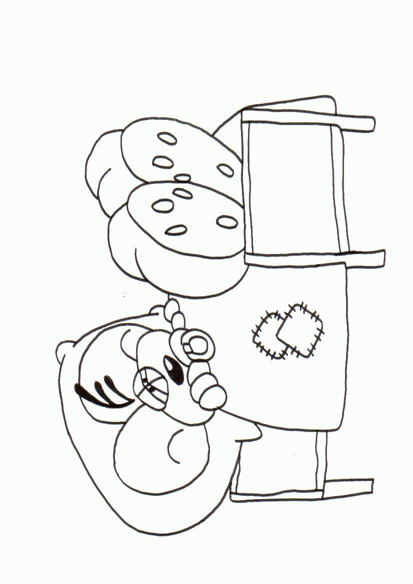 Diddl coloring pages