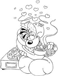 Diddl coloring pages