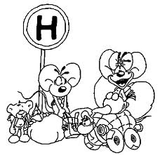 Diddl coloring pages
