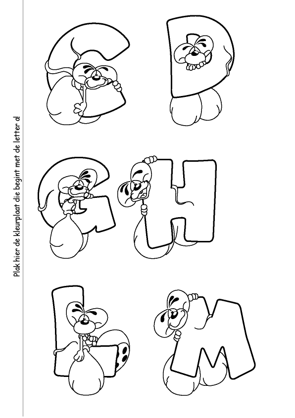 Diddl coloring pages