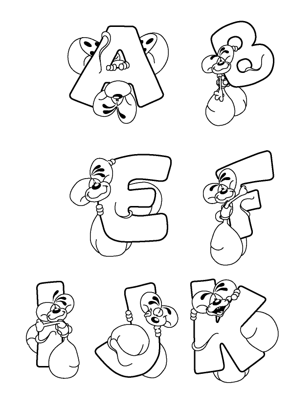Diddl coloring pages