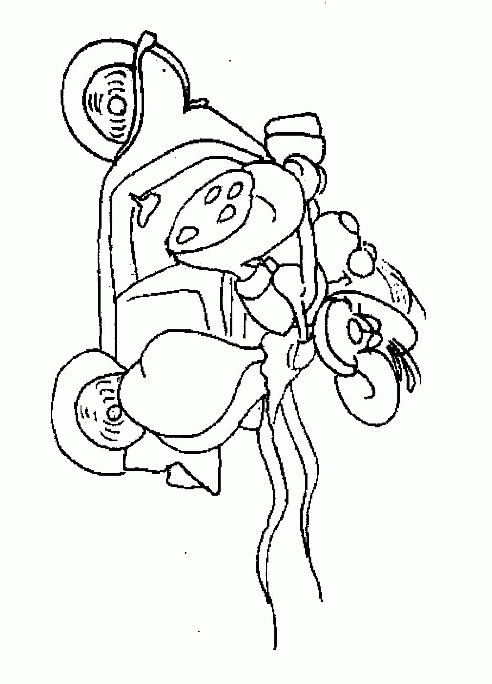 Diddl coloring pages
