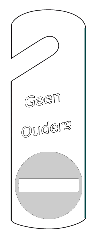 Door hanger coloring pages