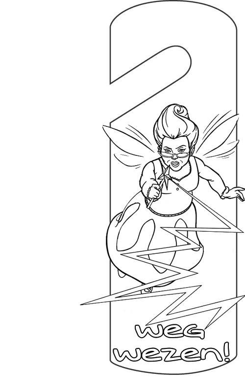 Door hanger coloring pages