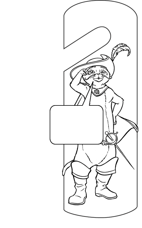 Door hanger coloring pages