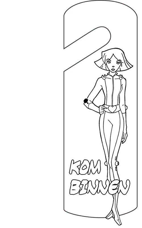 Door hanger coloring pages