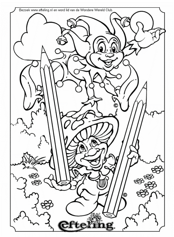 Efteling coloring pages