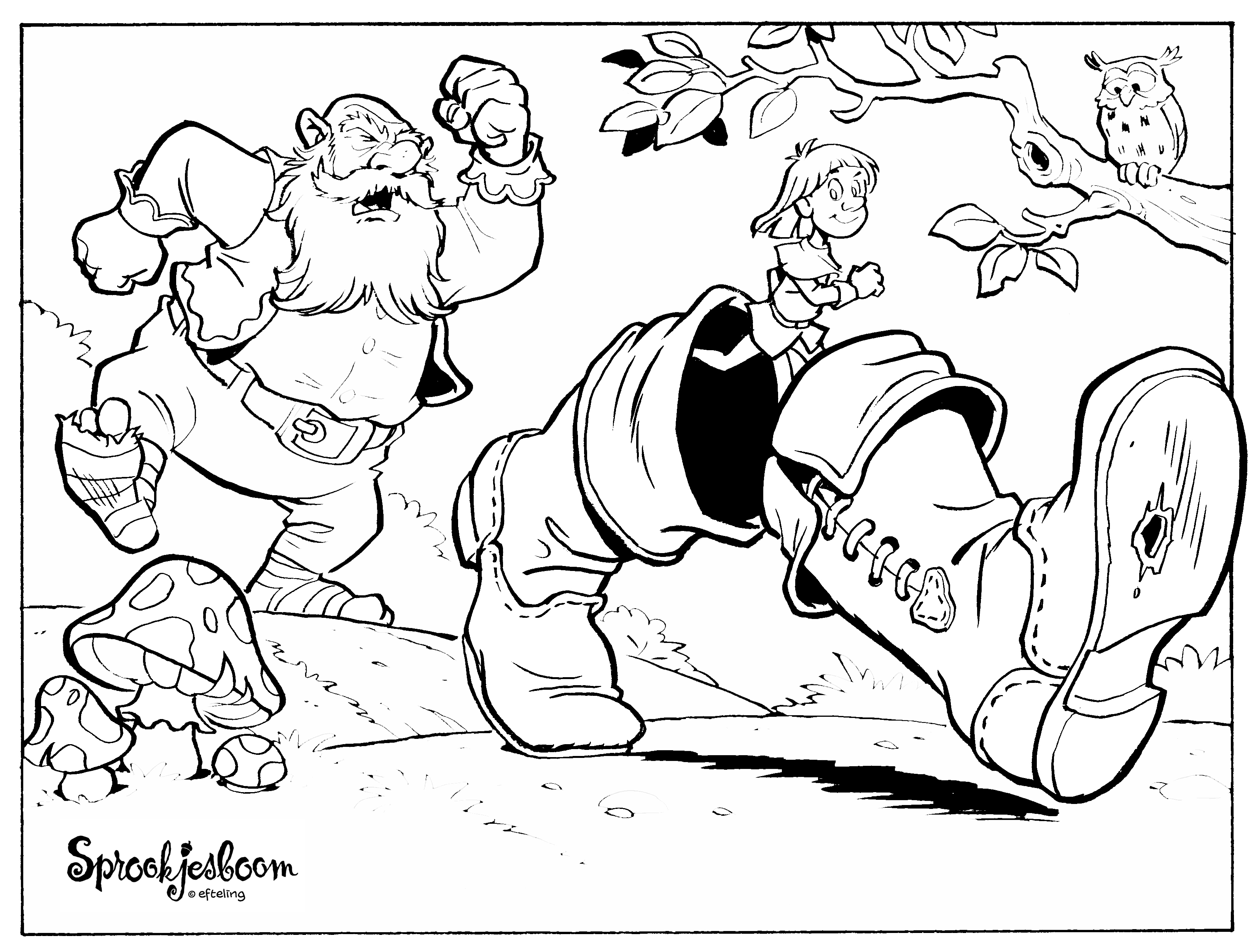 Efteling coloring pages