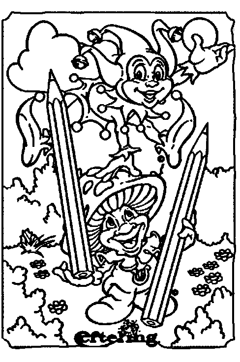 Efteling coloring pages