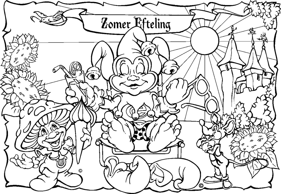 Efteling coloring pages