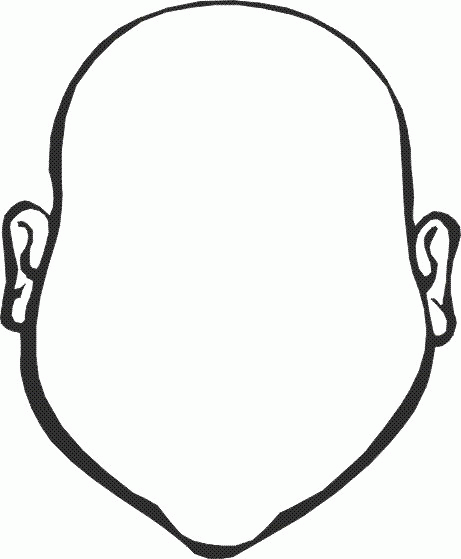 Faces coloring pages