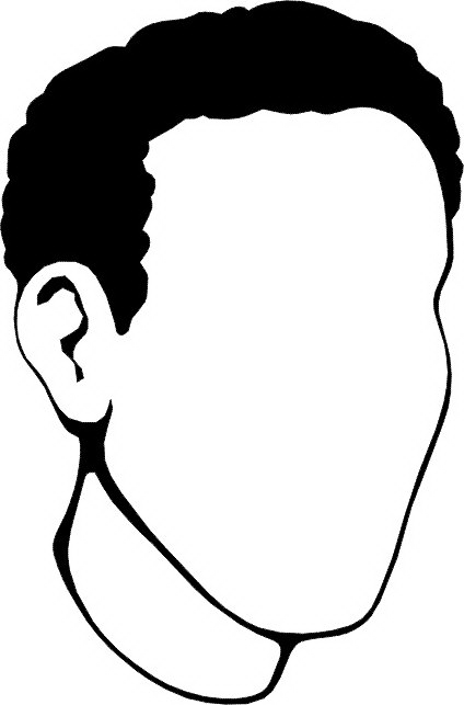 Faces coloring pages