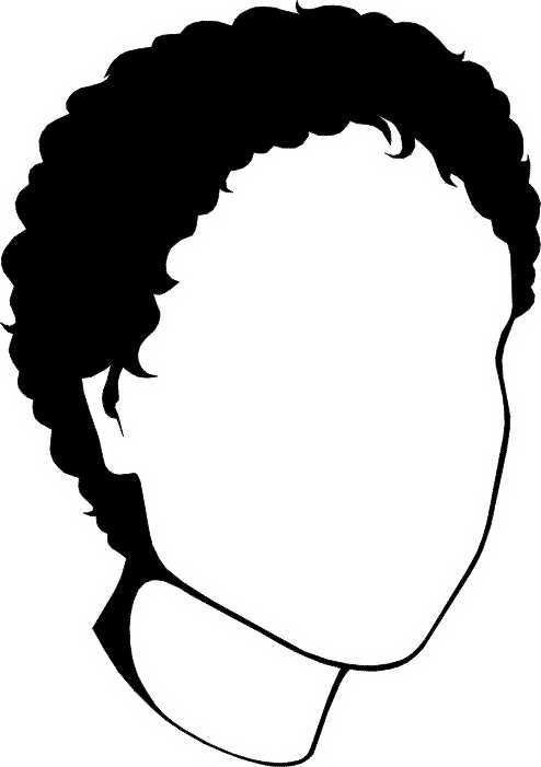 Faces coloring pages