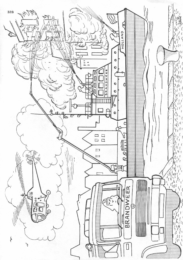 Fireman coloring pages